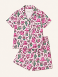 Two Piece CowGirl Pajama