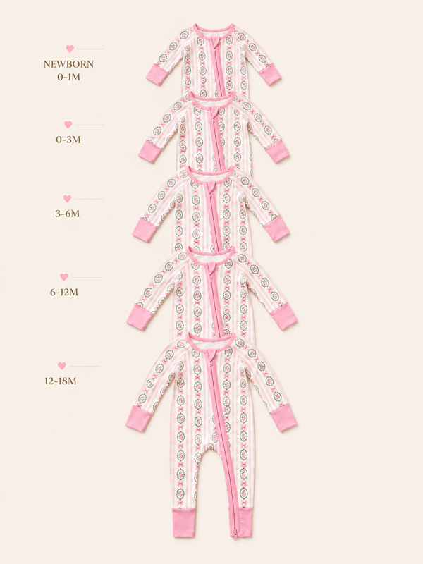 Pink Flower Bamboo Pajama