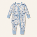Little Blue Cowboy Baby Bamboo Pajama