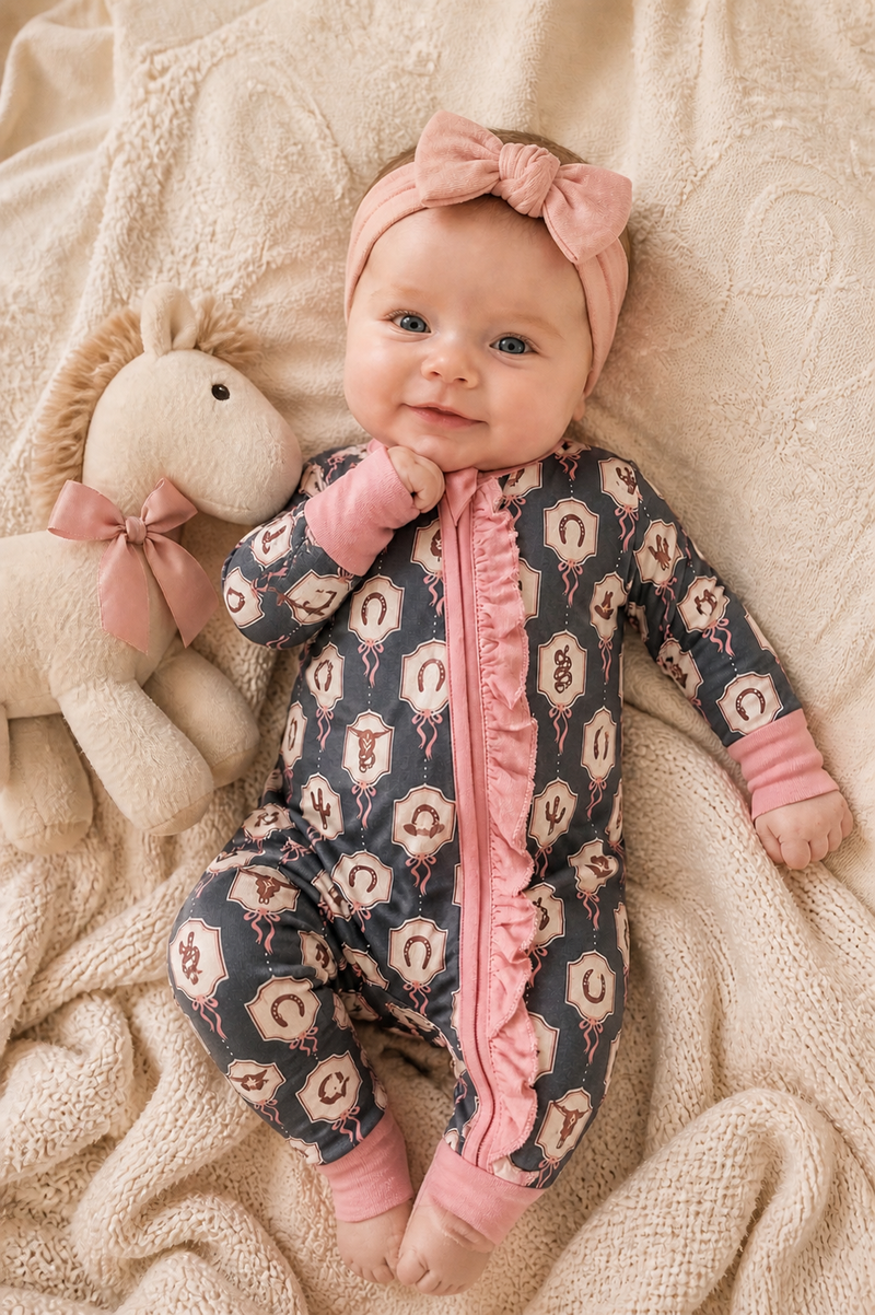 Cowgirl Baby Bamboo Pajama