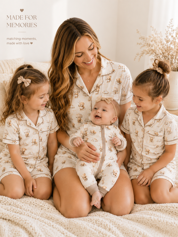 Teddy Bear Baby Bamboo Pajama