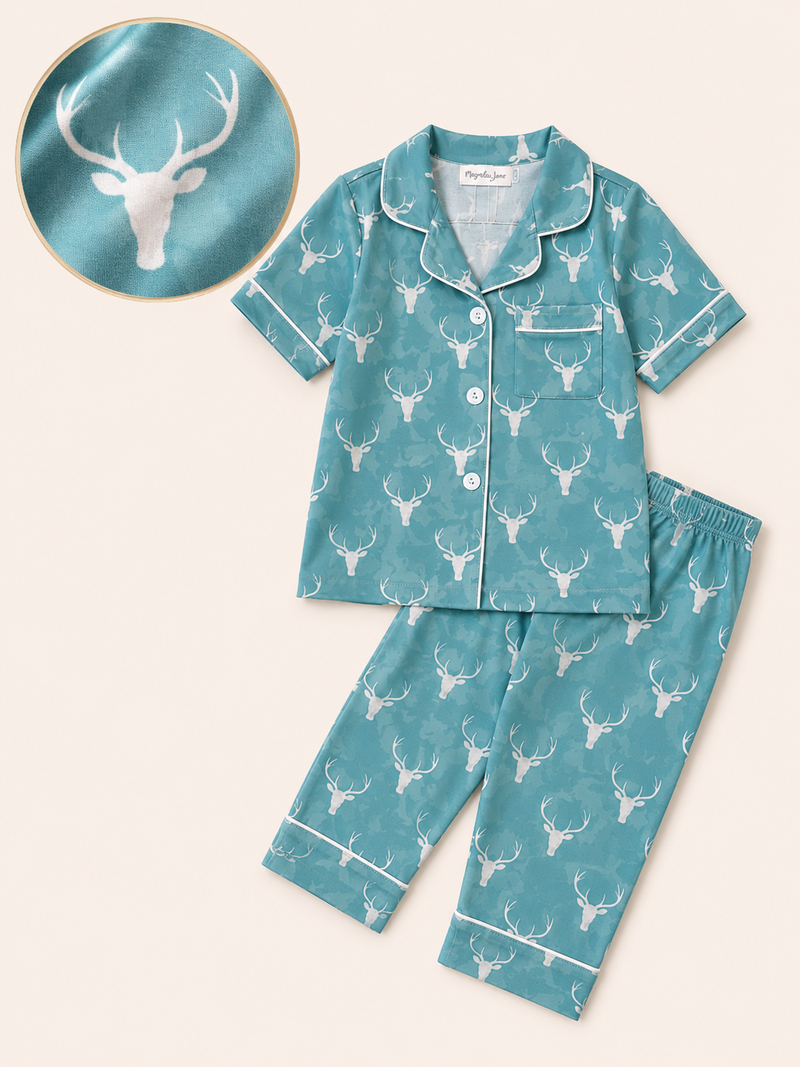 Two Piece Antler Pajama