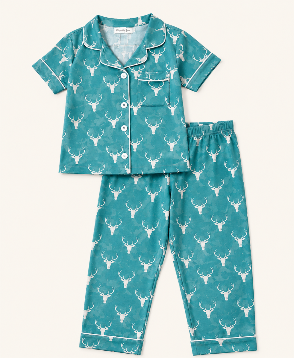 Two Piece Antler Pajama