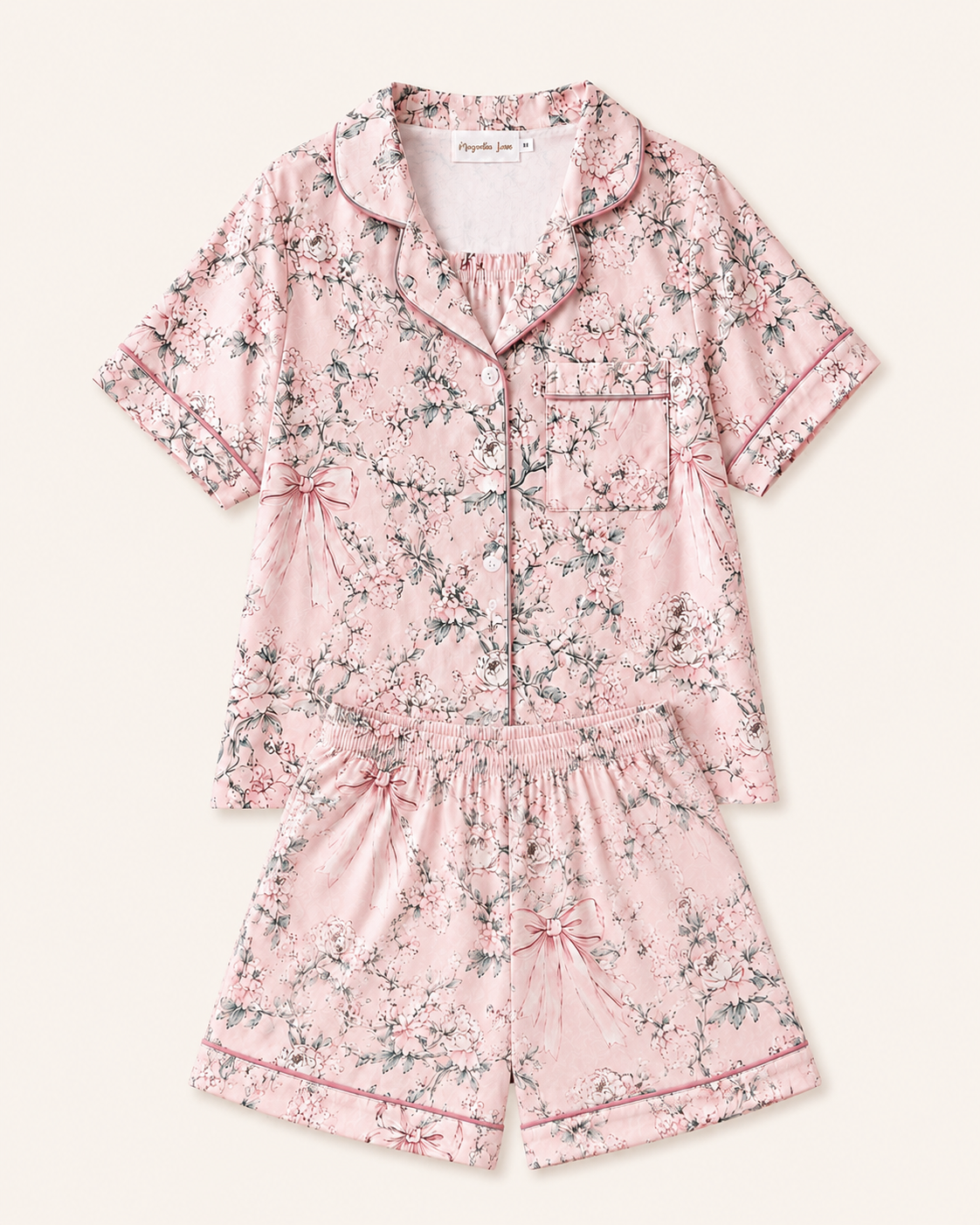 Blush Belle Adult Two piece Pajama