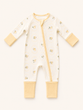 Sunshine Chick bamboo pajama flat lay