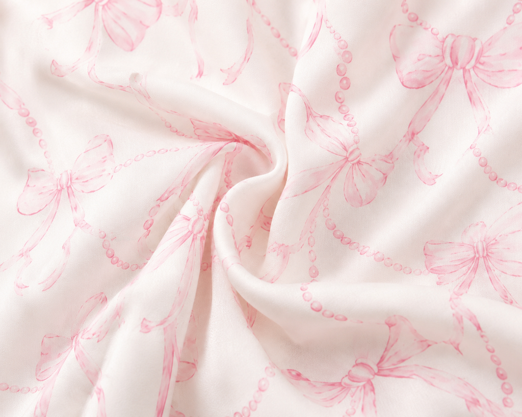 Beige Coquette Beauty Adult Two piece Pajama